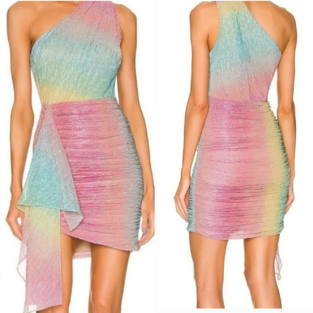 Patbo Prism Lurex Mini Dress - Picture 5 of 15